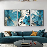 Toile - Blue Petals